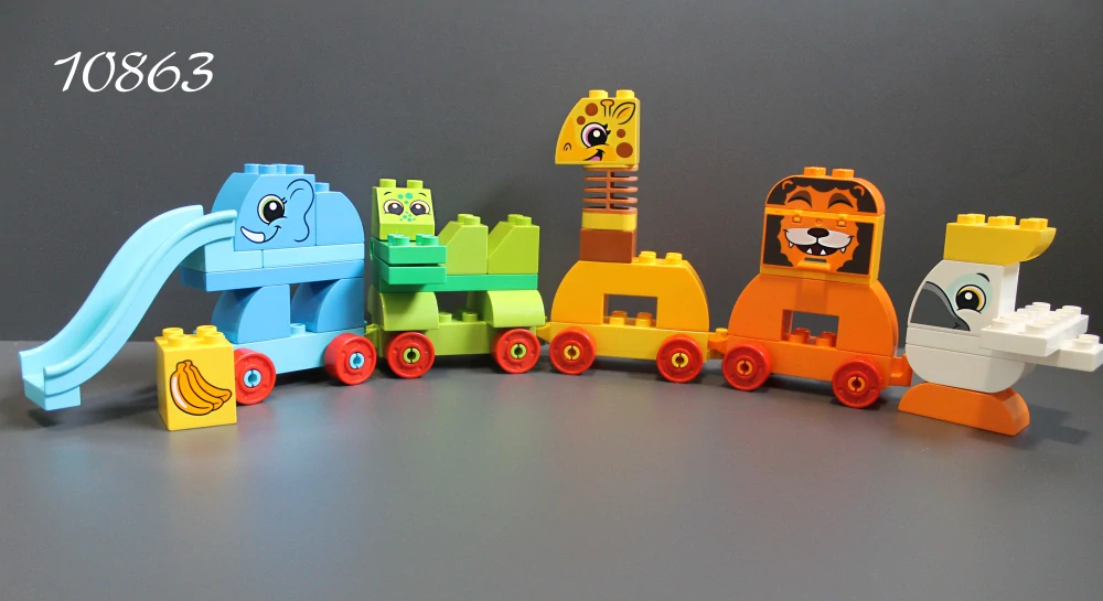Lego® Duplo® Zoo vláček se zvířátky 10863
