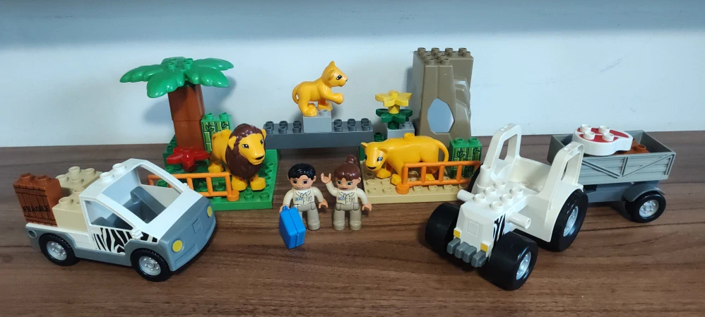 Lego Duplo 4971 ZOO vozidla