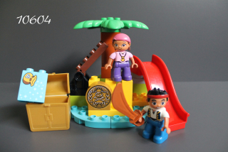 Lego® Duplo® Pirát Jake - Ostrov pokladů 10604