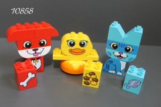 Lego® Duplo® Skládací mazlíčci 10858