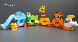 Lego® Duplo® Zoo vláček se zvířátky 10863